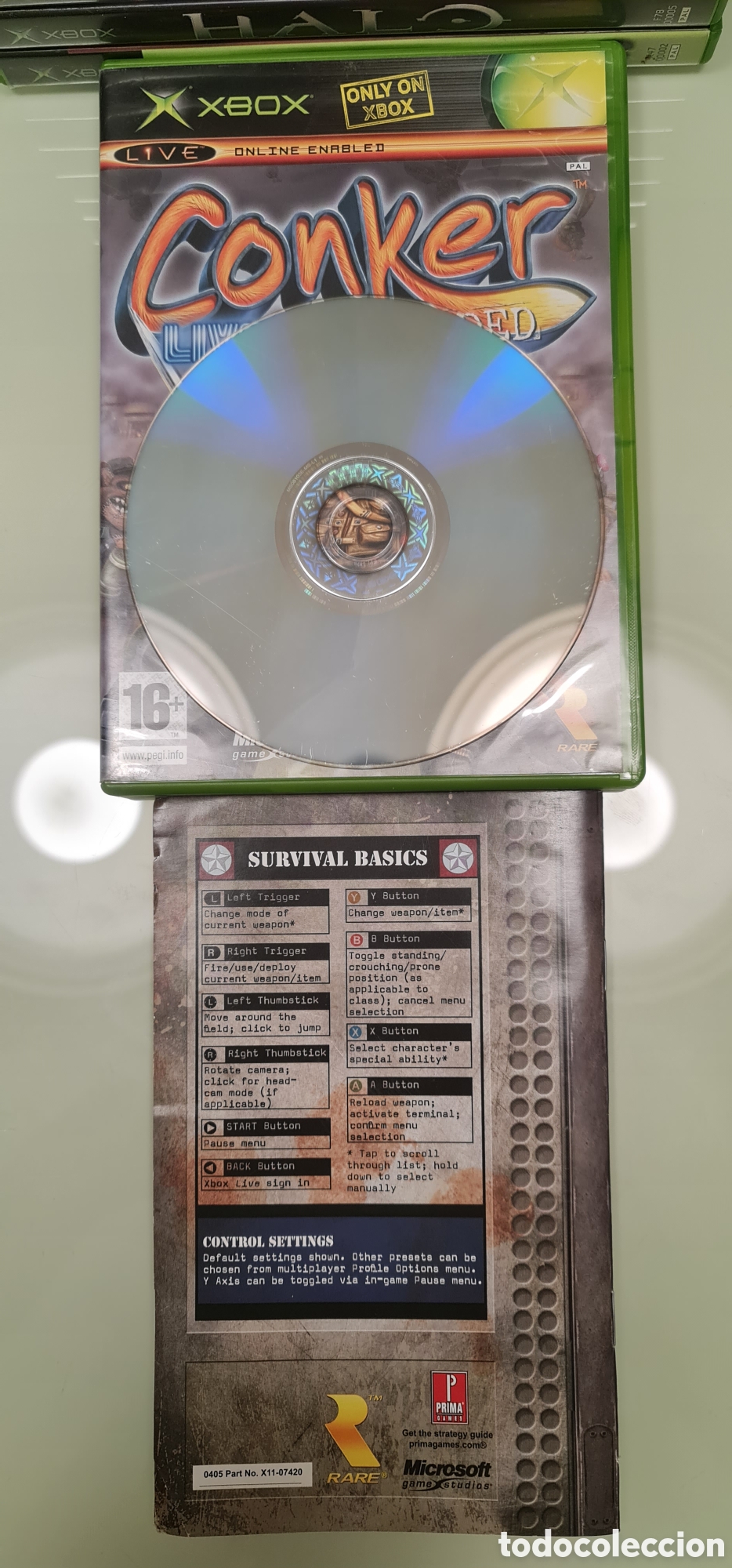 Videojuegos y consolas: CONKER LIVE RELOADED XBOX - Foto 7