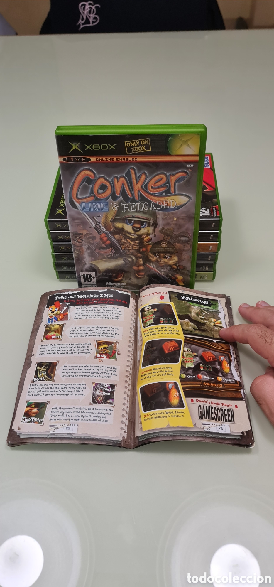 Videojuegos y consolas: CONKER LIVE RELOADED XBOX - Foto 9