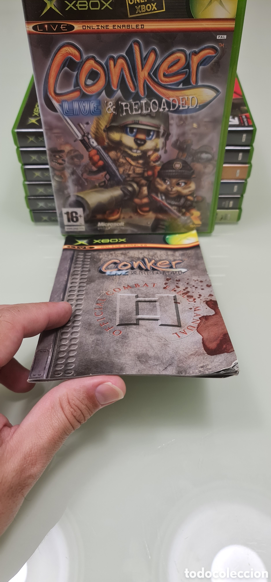 Videojuegos y consolas: CONKER LIVE RELOADED XBOX - Foto 10