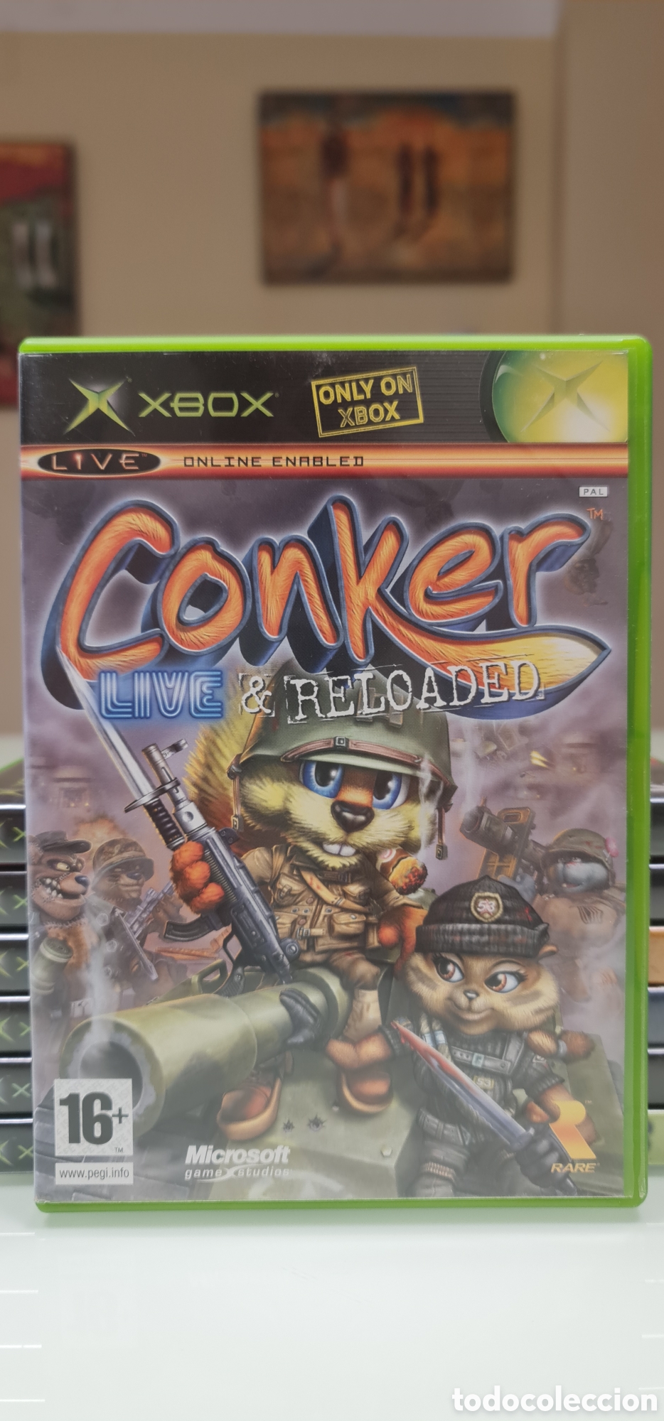 Videojuegos y consolas: CONKER LIVE RELOADED XBOX - Foto 1