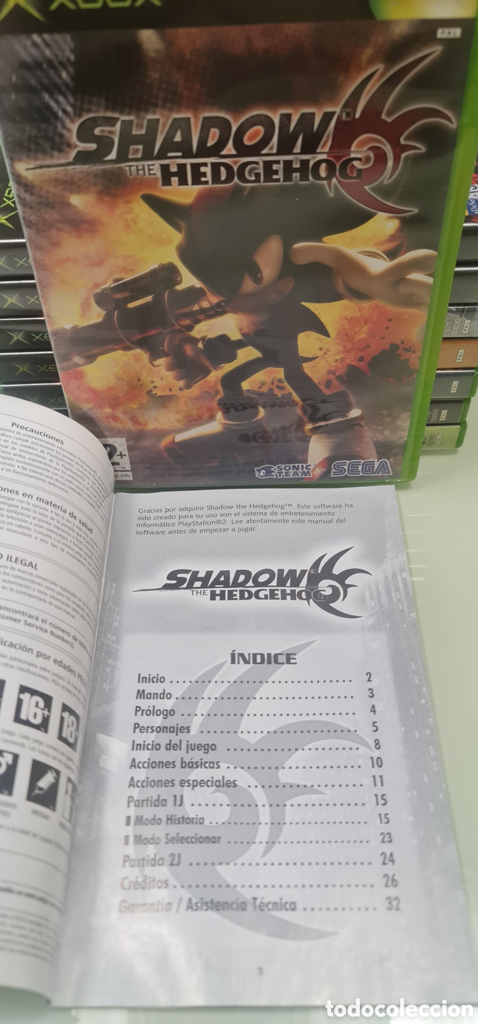 Videojuegos y consolas: SHADOW THE HEDGEHOG XBOX - Foto 8