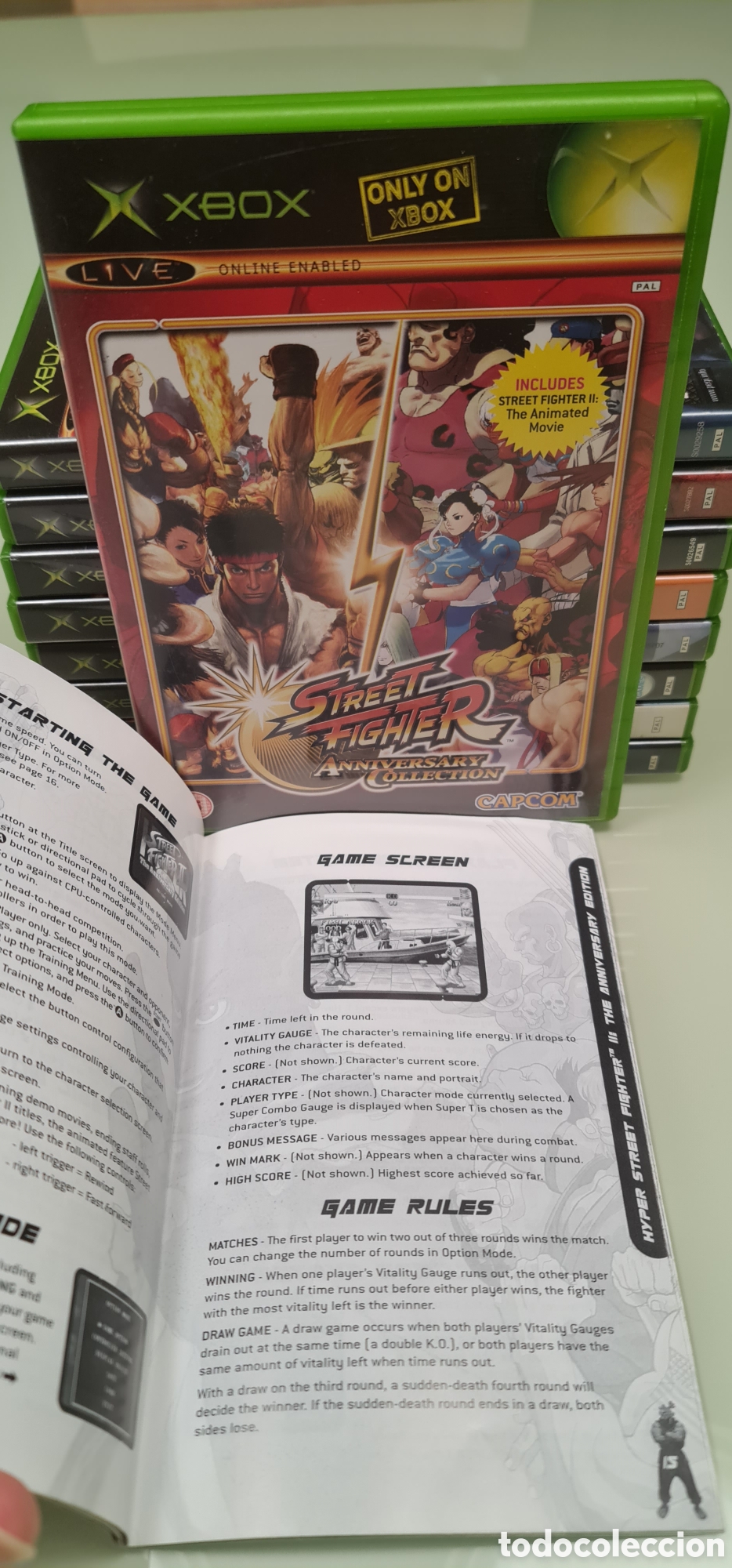 Videojuegos y consolas: STREET FIGHTER ANNIVERSARY COLLECTION xbox - Foto 10