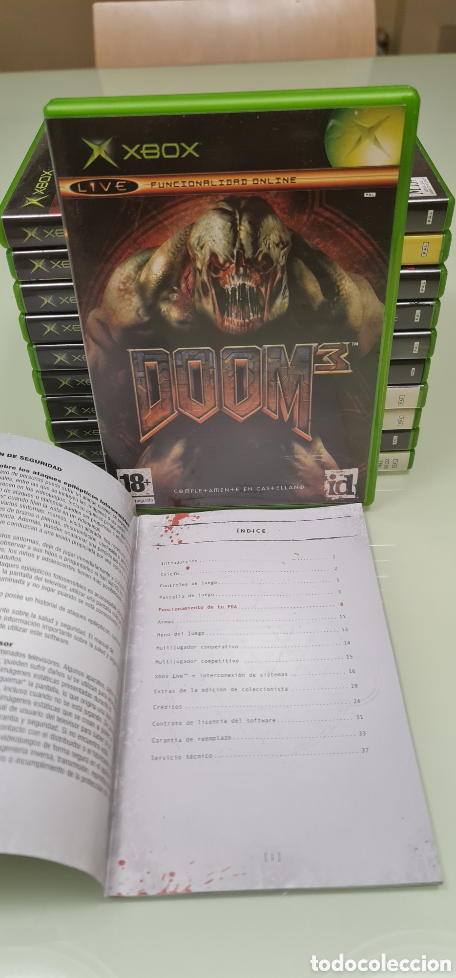 Videojuegos y consolas: DOOM 3 XBOX PAL ESPA&Ntilde;A - Foto 8