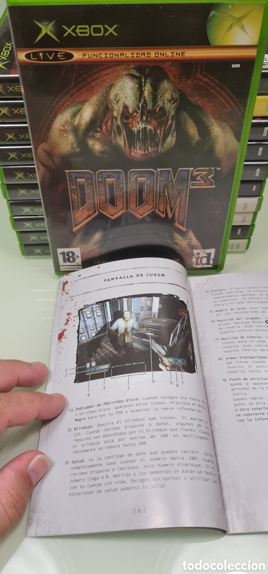 Videojuegos y consolas: DOOM 3 XBOX PAL ESPA&Ntilde;A - Foto 9