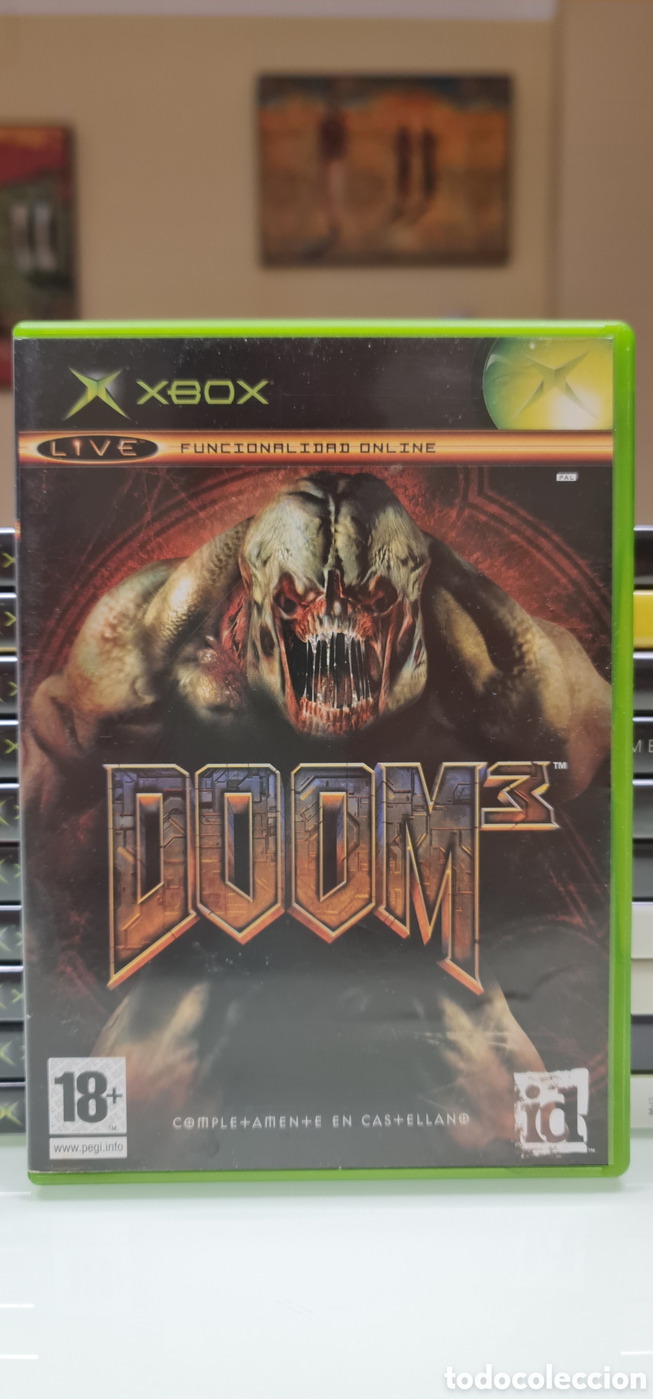 Videojuegos y consolas: DOOM 3 XBOX PAL ESPA&Ntilde;A - Foto 1