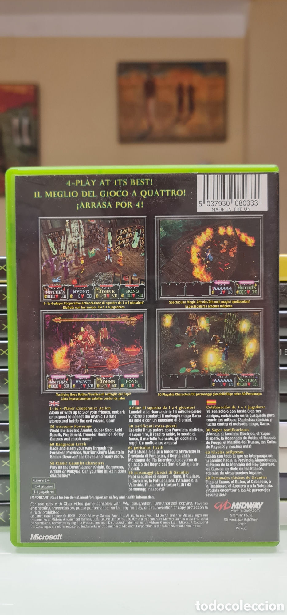 Videojuegos y consolas: GAUNTLET DARK LEGACY XBOX PAL ESPA&Ntilde;A - Foto 3