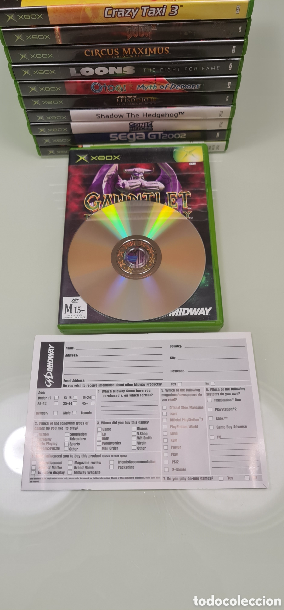 Videojuegos y consolas: GAUNTLET DARK LEGACY XBOX PAL ESPA&Ntilde;A - Foto 5