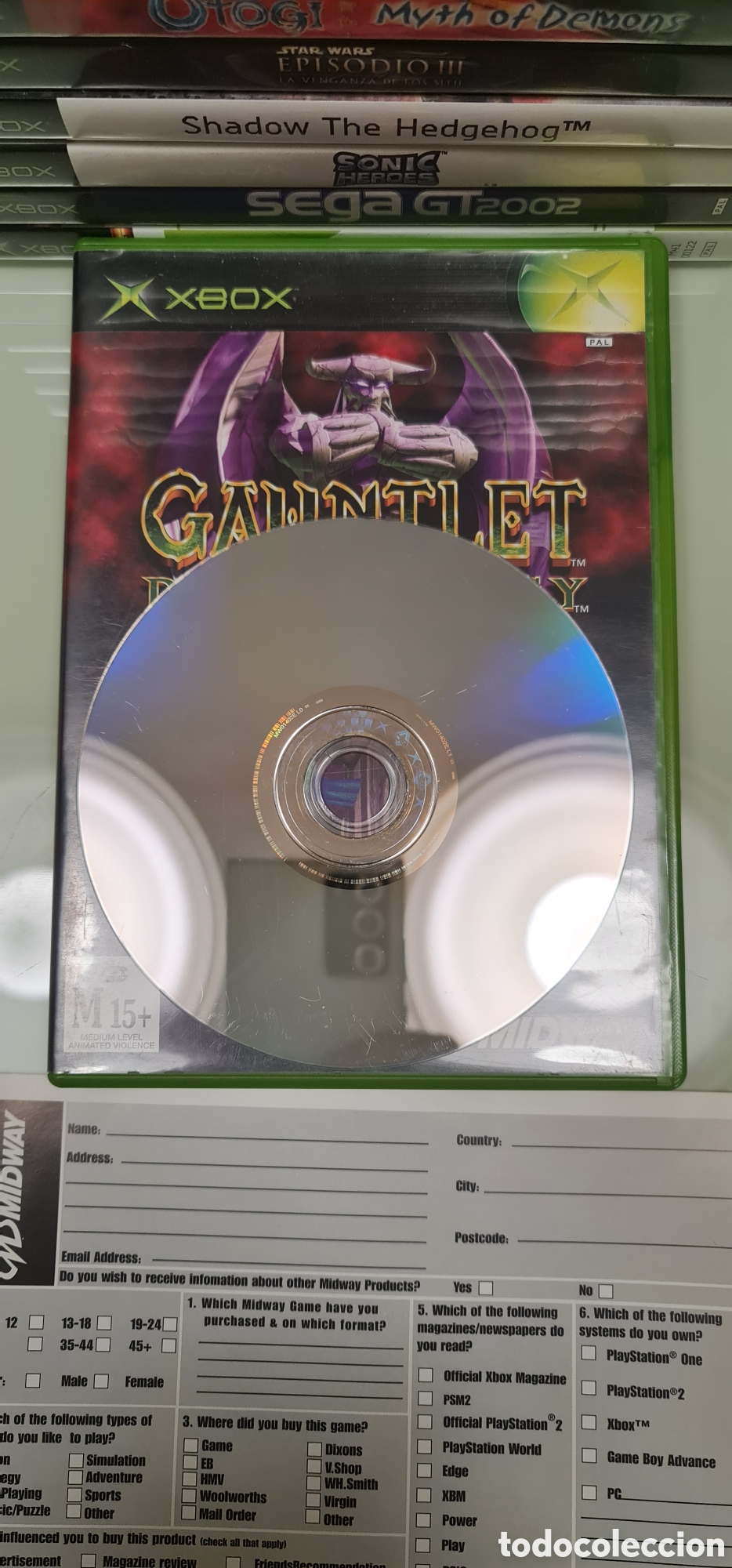 Videojuegos y consolas: GAUNTLET DARK LEGACY XBOX PAL ESPA&Ntilde;A - Foto 6