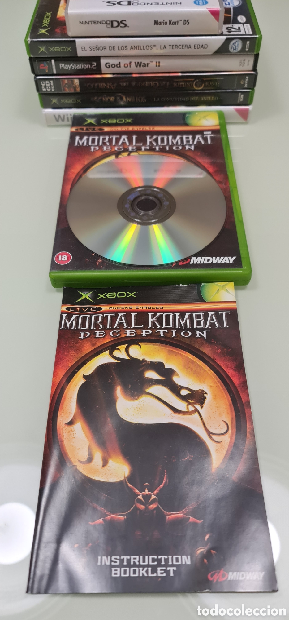 Videojuegos y consolas: MORTAL KOMBAT DECEPTION XBOX - Foto 6