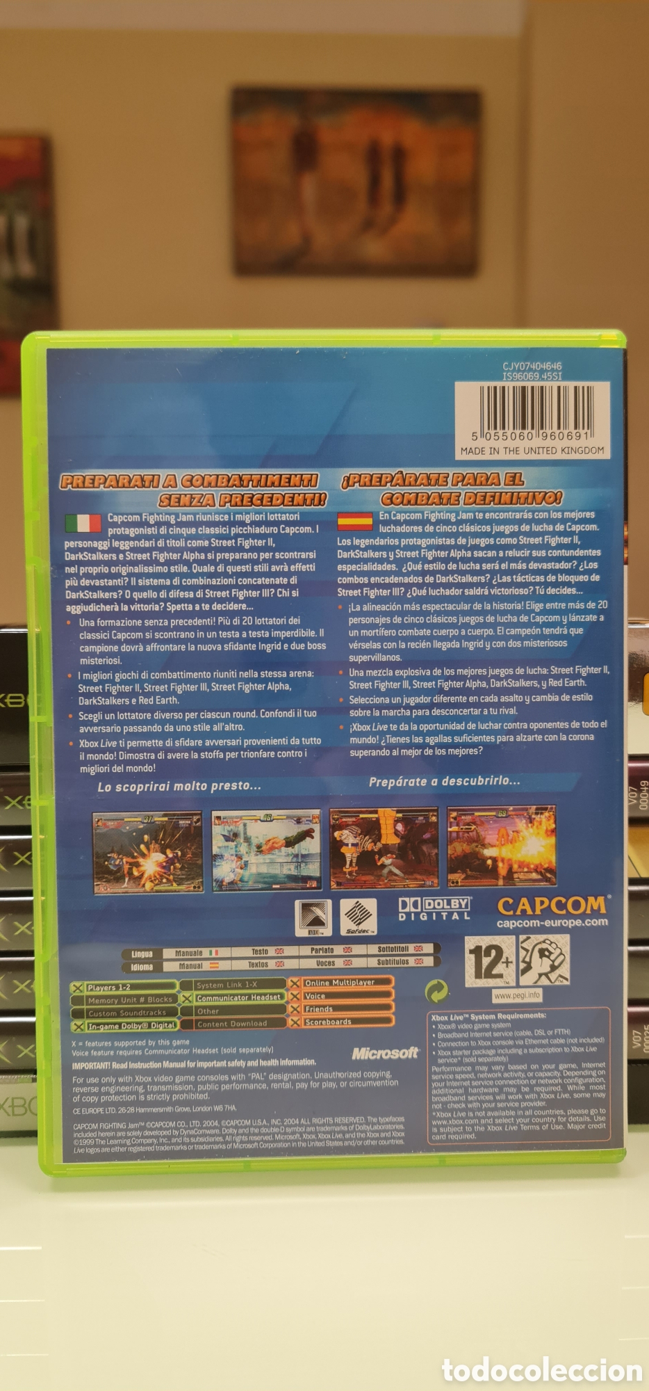 Videojuegos y consolas: FIGHTING JAM - XBOX PAL ESPA&Ntilde;A - Foto 3