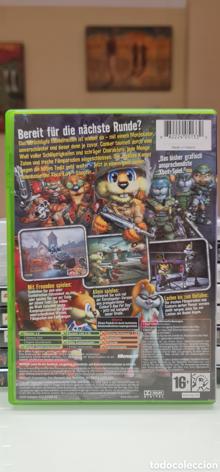 Videojuegos y consolas: CONKER LIVE & RELOADED XBOX - Foto 3