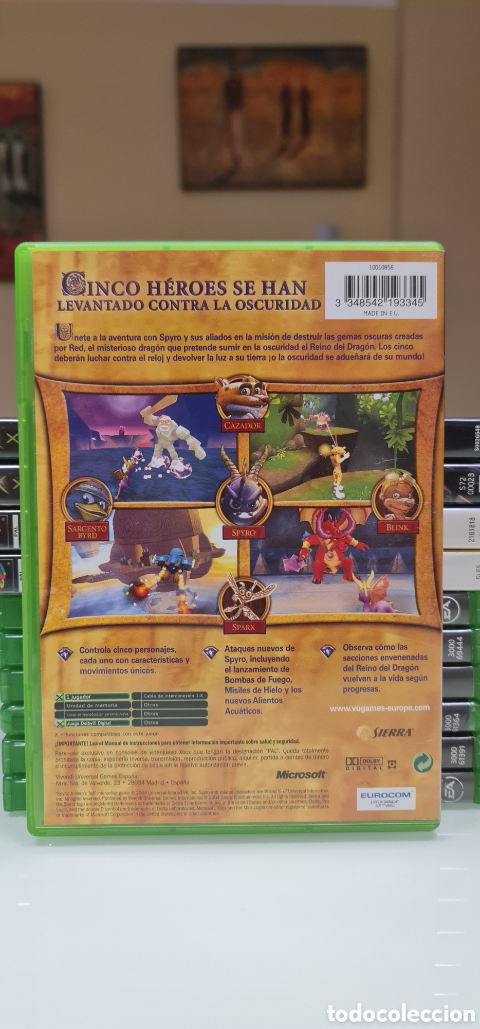 Videojuegos y consolas: SPYRO A HEROS TAIL XBOX PAL ESPA&Ntilde;A - Foto 3