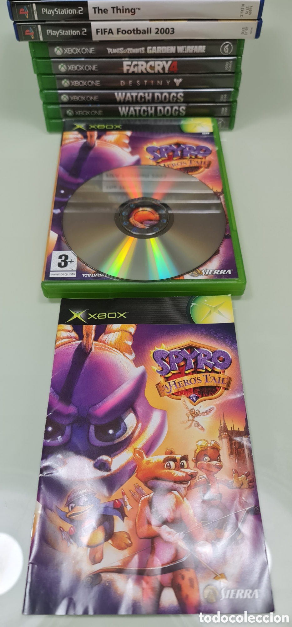 Videojuegos y consolas: SPYRO A HEROS TAIL XBOX PAL ESPA&Ntilde;A - Foto 5