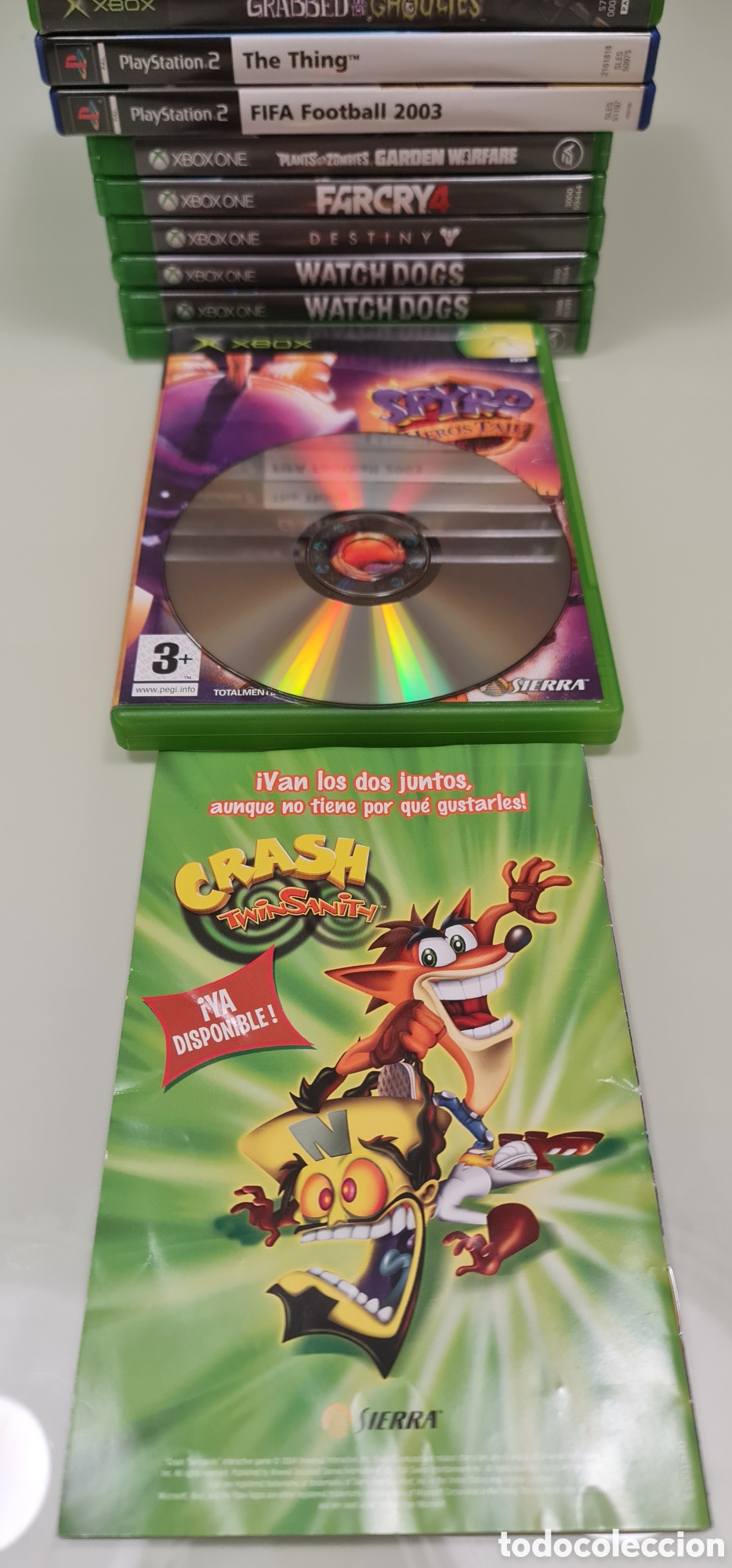 Videojuegos y consolas: SPYRO A HEROS TAIL XBOX PAL ESPA&Ntilde;A - Foto 6