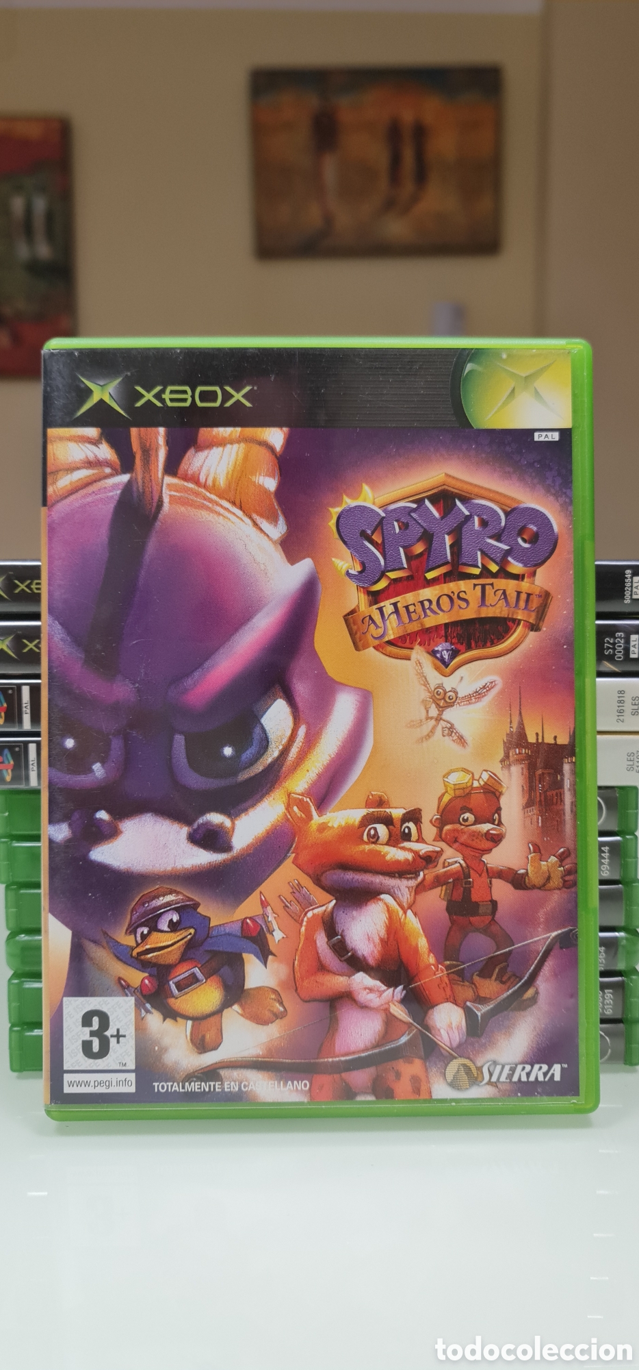 Videojuegos y consolas: SPYRO A HEROS TAIL XBOX PAL ESPA&Ntilde;A - Foto 1