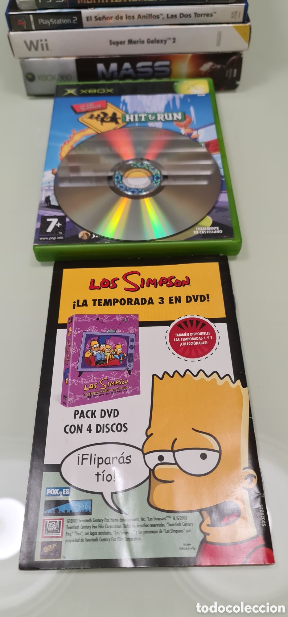 Videojuegos y consolas: SIMPSON HIT & RUN - XBOX PAL ESPA&Ntilde;A - Foto 6