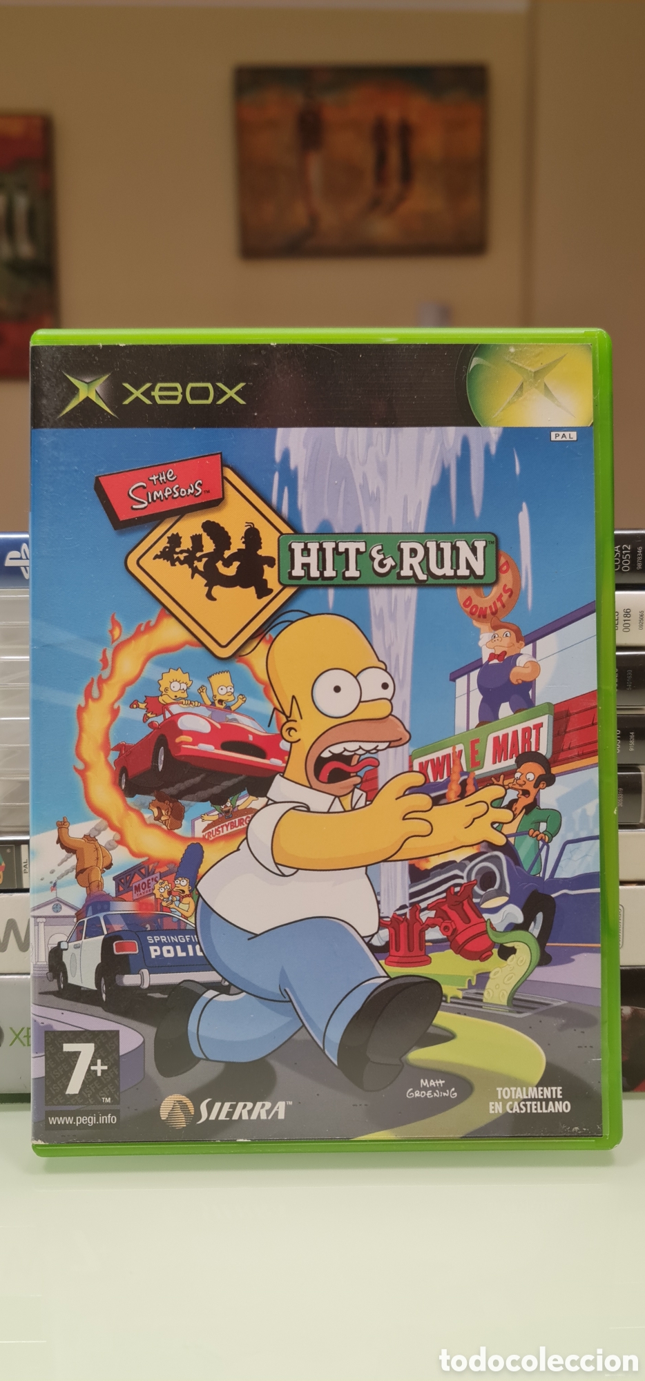 Videojuegos y consolas: SIMPSON HIT & RUN - XBOX PAL ESPA&Ntilde;A - Foto 1