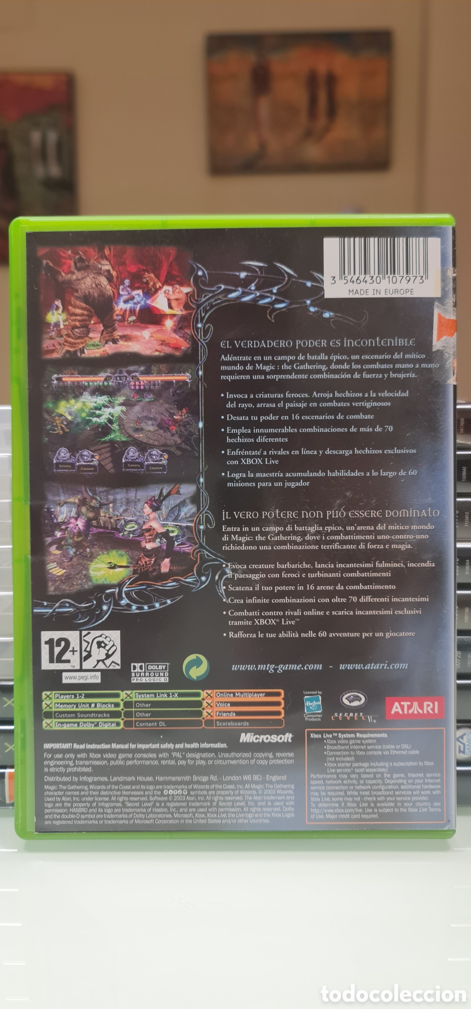 Videojuegos y consolas: MAGIC THE GATHERING BATTLEGROUNDS XBOX PAL ESPA&Ntilde;A - Foto 3