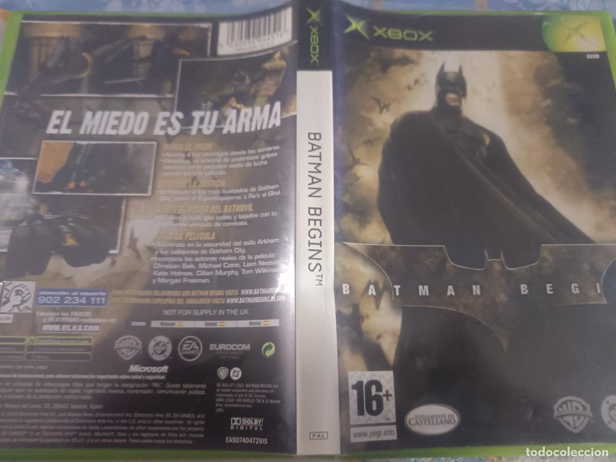 Videojuegos y consolas: batman begins xbox pal esp - Foto 1