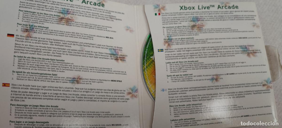Videojuegos y consolas: XBOX LIVE, GAME ARCADE MICROSOFT, ONLINE ENABLED, VIDEO JUEGO - Foto 2