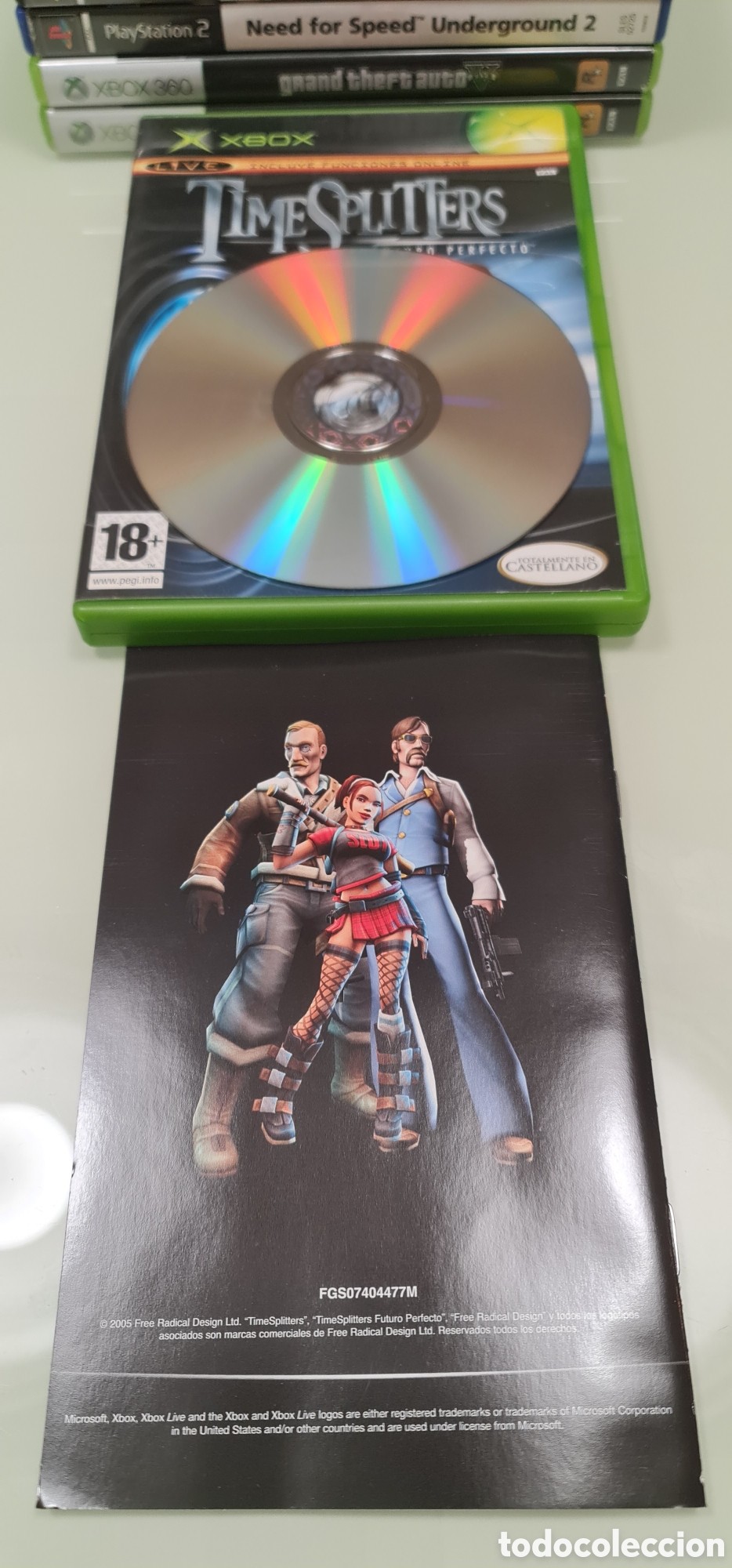 Videojuegos y consolas: Timesplitters Xbox PAL Espa&ntilde;a - Foto 6