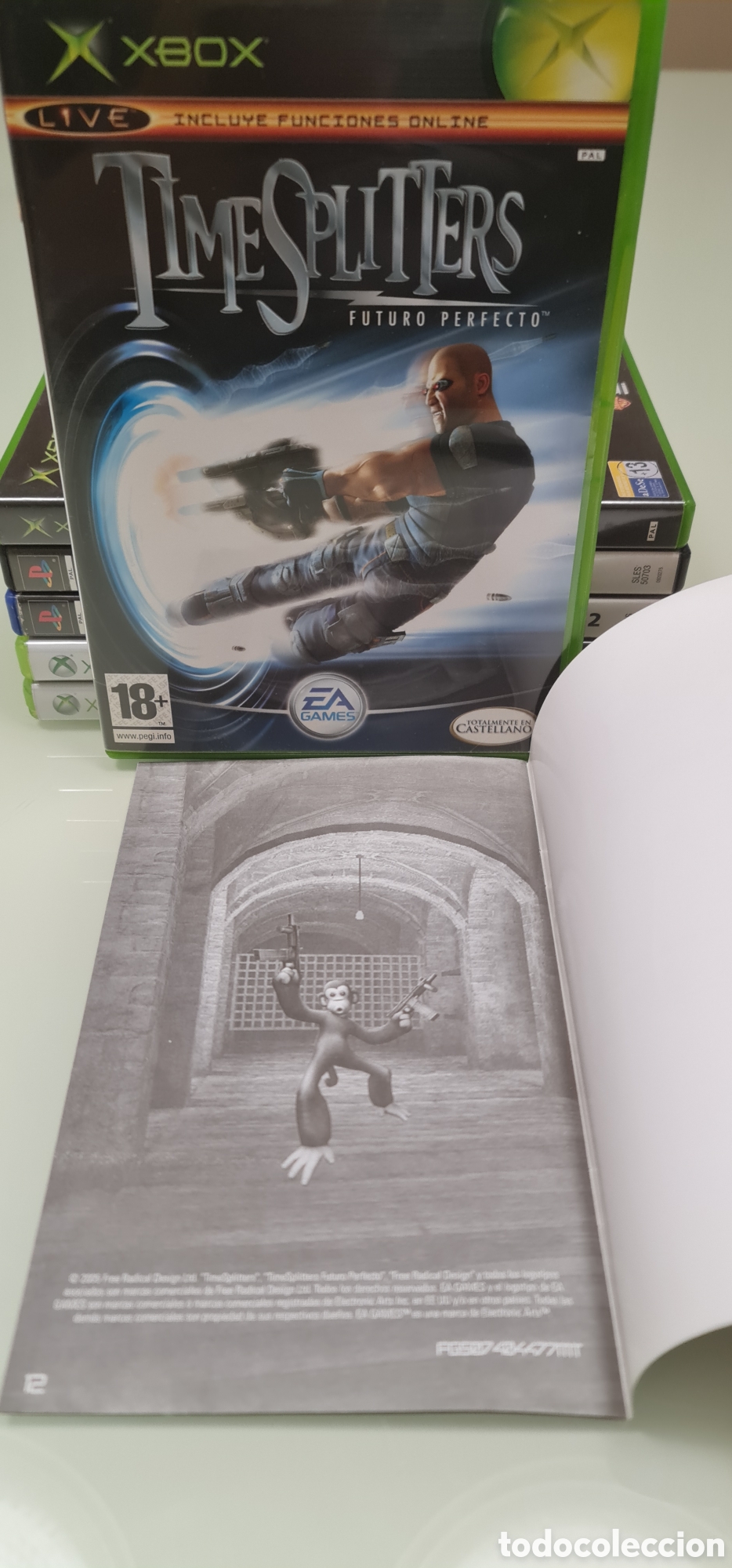 Videojuegos y consolas: Timesplitters Xbox PAL Espa&ntilde;a - Foto 8