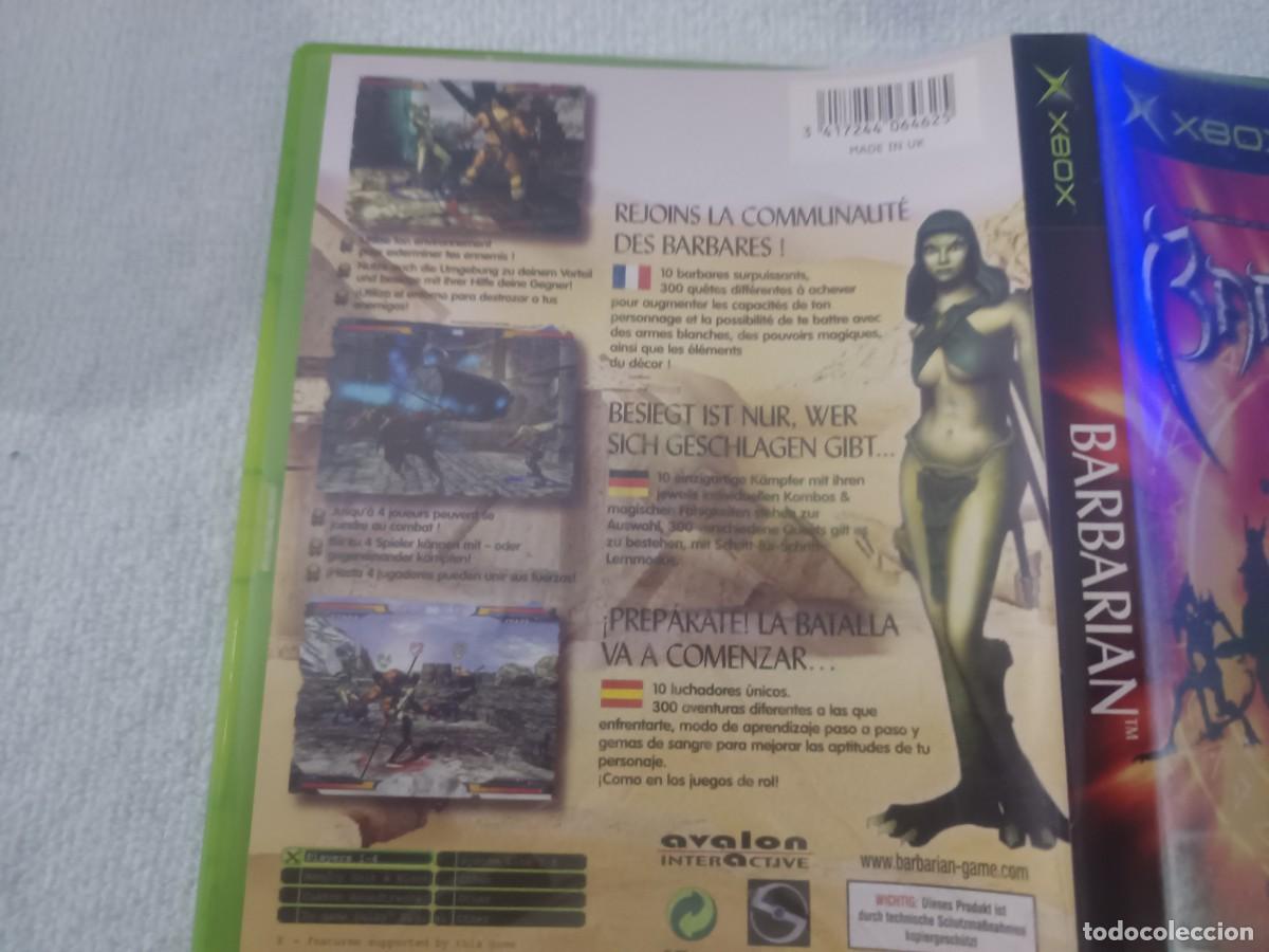 Videojuegos y consolas: Barbarian - Microsoft Xbox EUR - Complet - Foto 2