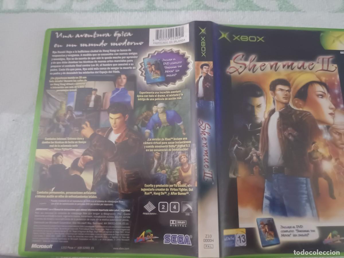 Videojuegos y consolas: SHENMUE II. MICROSOF XBOX. PAL ESPA&Ntilde;A. COMPLETO - Foto 2