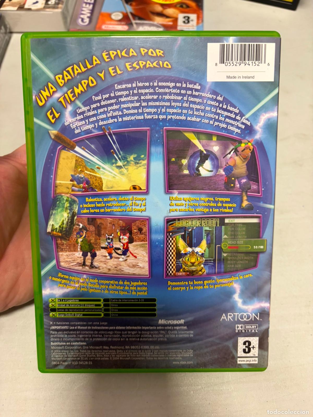 Videojuegos y consolas: Blinx 2 Masters of time and space - Microsoft XBOX - PAL ESP - Foto 4