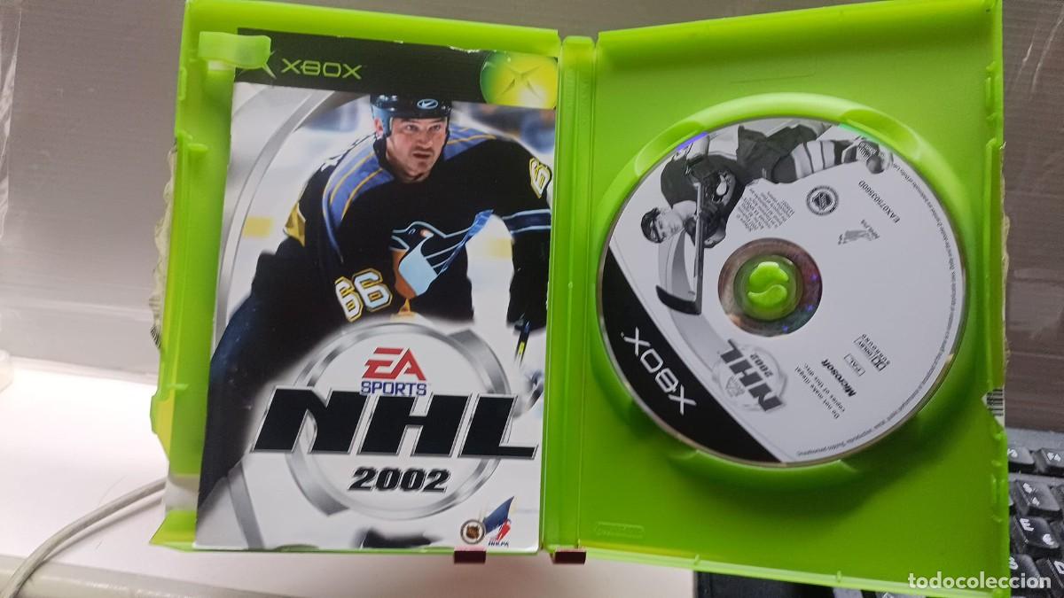 Videojuegos y consolas: XBOX , NHL 2002 + INSTRUCCIONES + CAJA ROTA - Foto 2