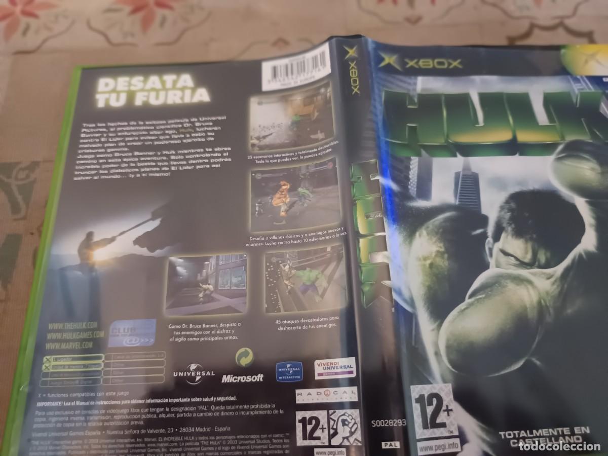 Videojuegos y consolas: Hulk. Xbox CLASICA PAL ESP - Foto 1