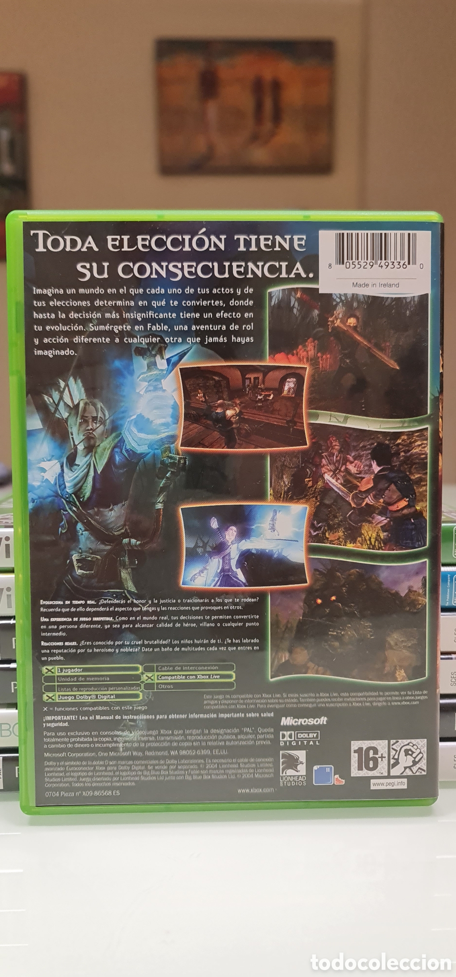 Videojuegos y consolas: Fable Xbox PAL Espa&ntilde;a - Foto 3