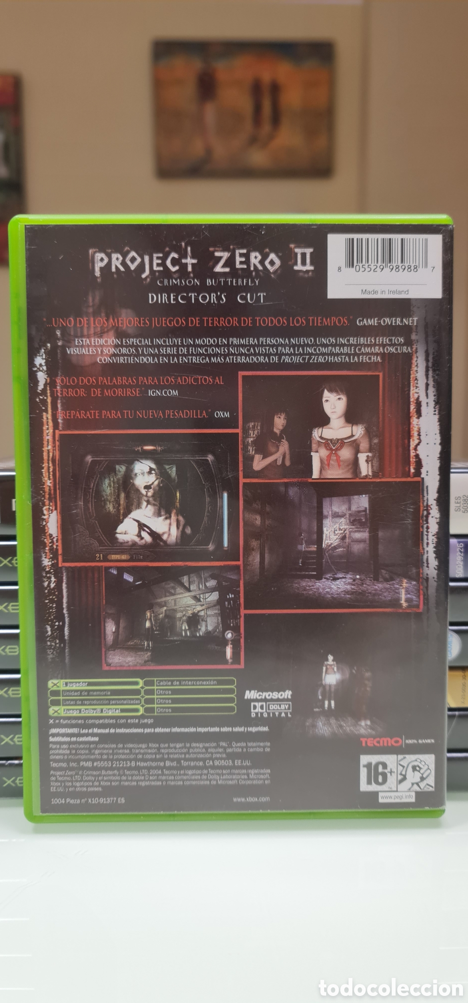 Videojuegos y consolas: Project Zero 2 Directors Cut Xbox PAL ESPA&Ntilde;A - Foto 3