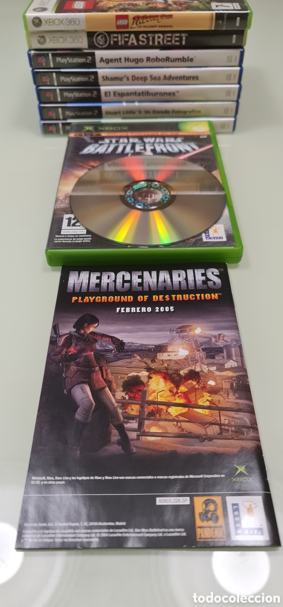 Videojuegos y consolas: Star Wars Battlefront Xbox PAL Espa&ntilde;a Completo - Foto 7