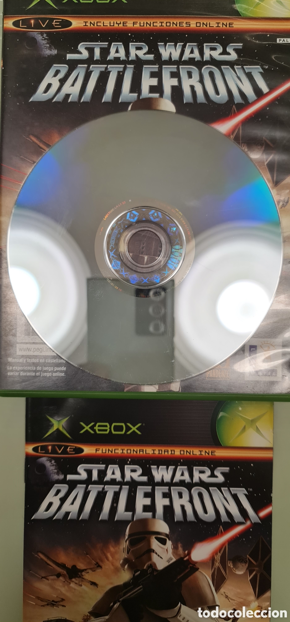Videojuegos y consolas: Star Wars Battlefront Xbox PAL Espa&ntilde;a Completo - Foto 8