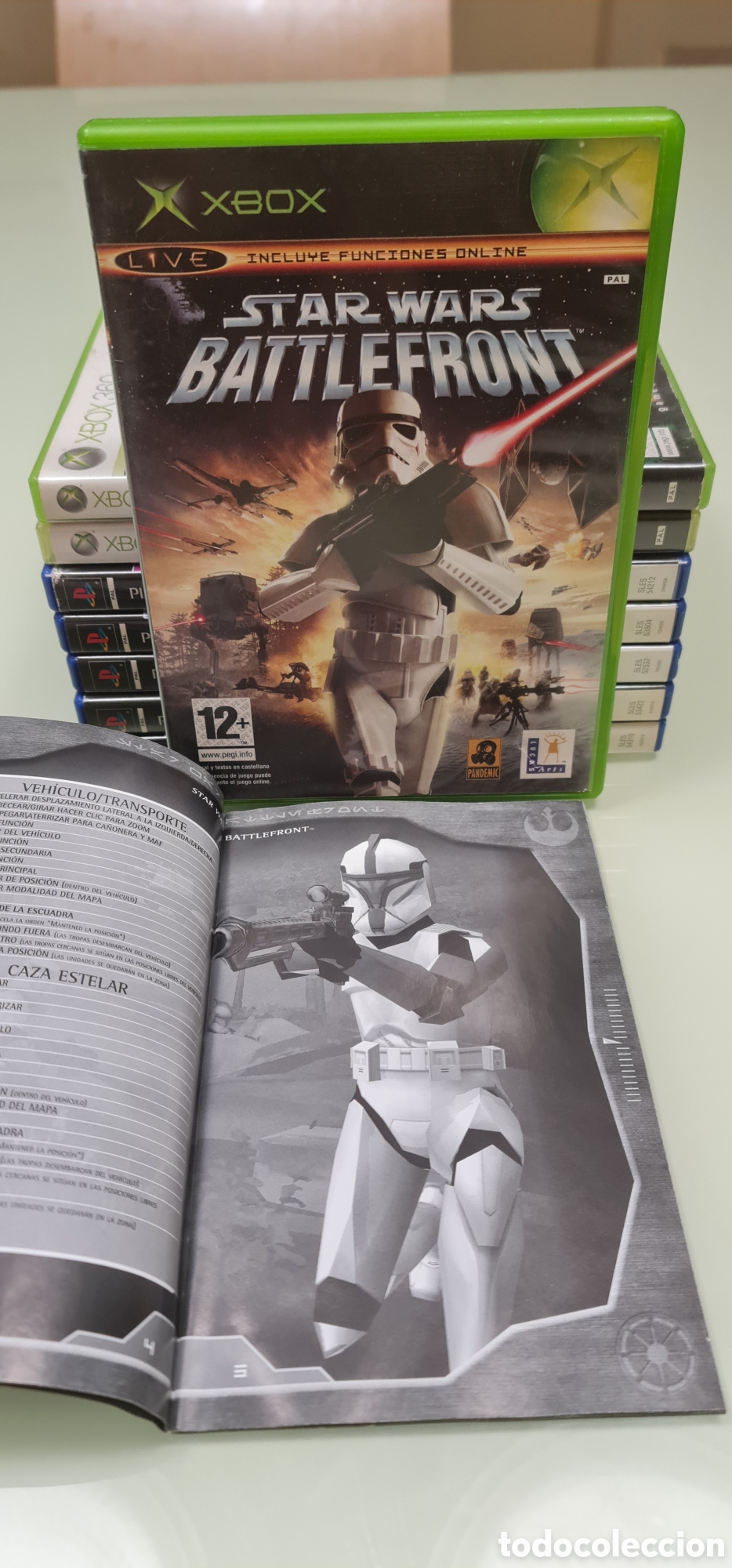 Videojuegos y consolas: Star Wars Battlefront Xbox PAL Espa&ntilde;a Completo - Foto 9