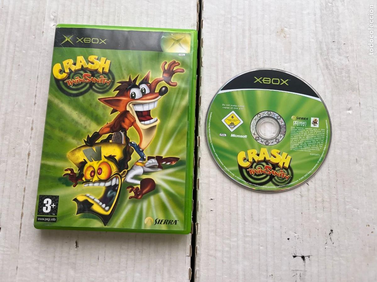 Videojuegos y Consolas: CRASH TWINSANITY - XBOX FAT X-BOX KREATEN