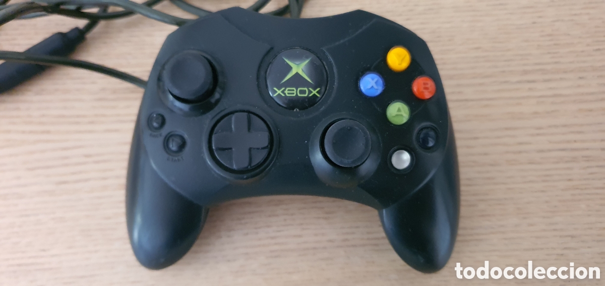 Videojuegos y consolas: Mando Microsoft XBOX cl&aacute;sica - Foto 2