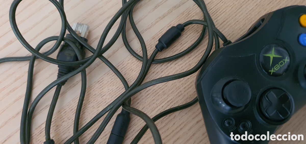 Videojuegos y consolas: Mando Microsoft XBOX cl&aacute;sica - Foto 3