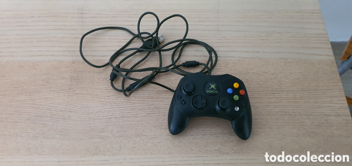 Videojuegos y Consolas: Mando Microsoft XBOX cl&aacute;sica