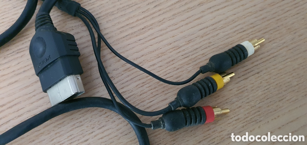 Videojuegos y consolas: Cable AV XBOX cl&aacute;sica - Foto 2