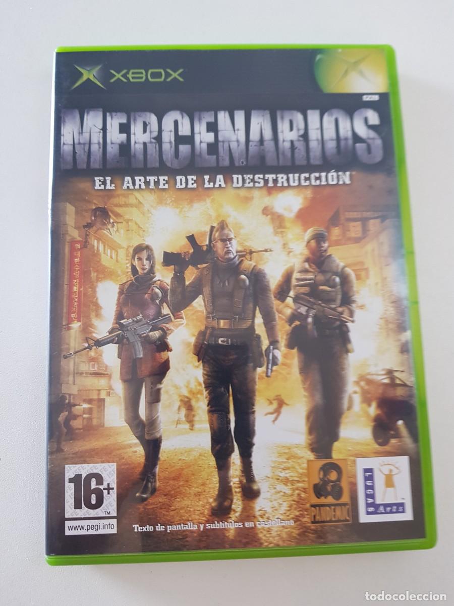 Videojuegos y Consolas: Mercenarios Microsoft Xbox Pal Espa&ntilde;a Completo Original Lucas Arts