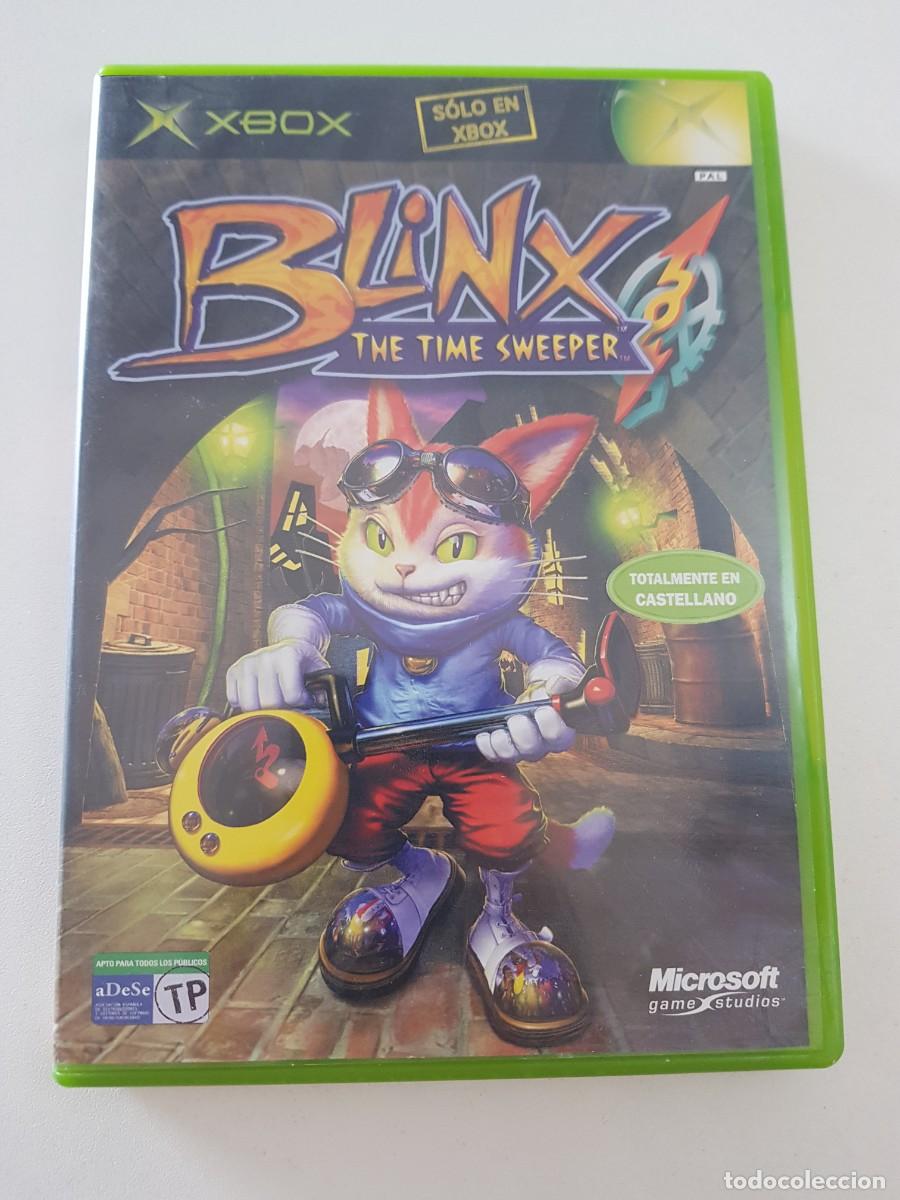 Videojuegos y consolas: Blinx The Time Sweeper Microsoft Xbox Pal Espa&ntilde;a Completo Original - Foto 1