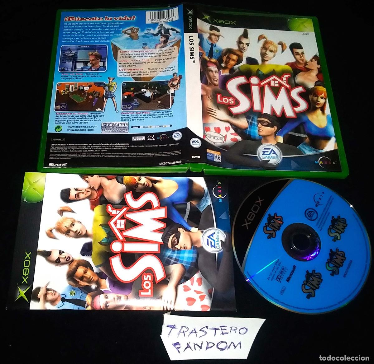 Jeux Vid&eacute;o et Consoles: Los Sims MICROSOFT Xbox Pal Espa&ntilde;a Completo Cl&aacute;sico