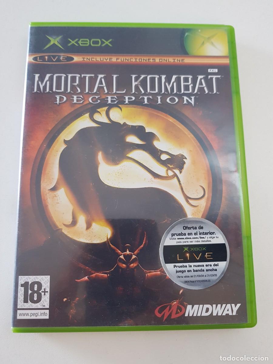 Videojuegos y Consolas: Mortal Kombat Deception Microsoft Xbox Pal Espa&ntilde;a Completo Original Midway