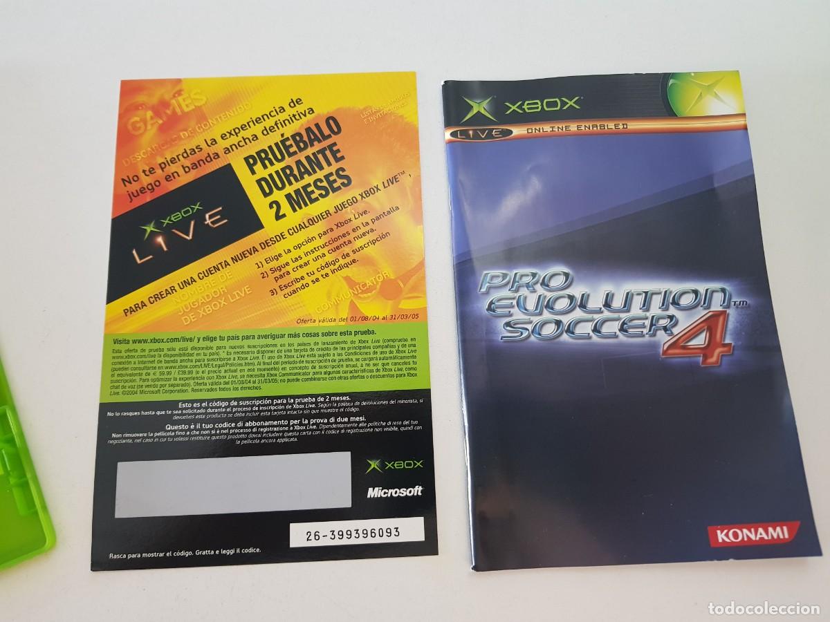 Videojuegos y consolas: Pro Evolution Soccer 4 Microsoft Xbox Pal Espa&ntilde;a Completo Original Konami - Foto 6