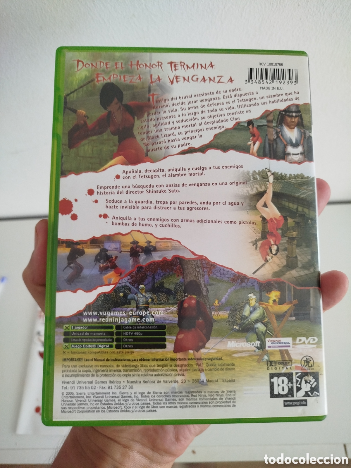 Videojuegos y consolas: Red ninja end of honor Xbox - Foto 6