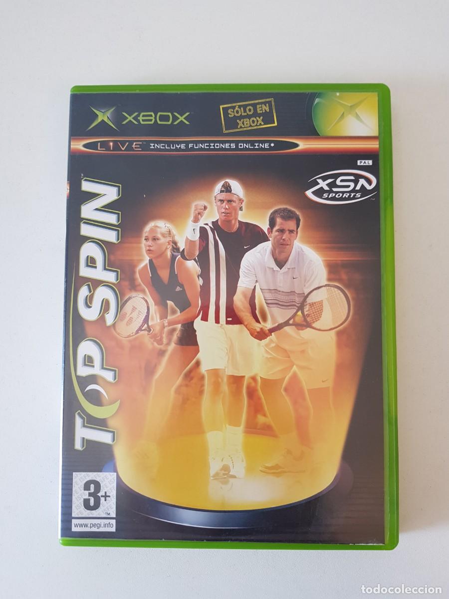 Videojuegos y consolas: Top Spin Microsoft Xbox Pal Espa&ntilde;a Completo Original XSN Sports