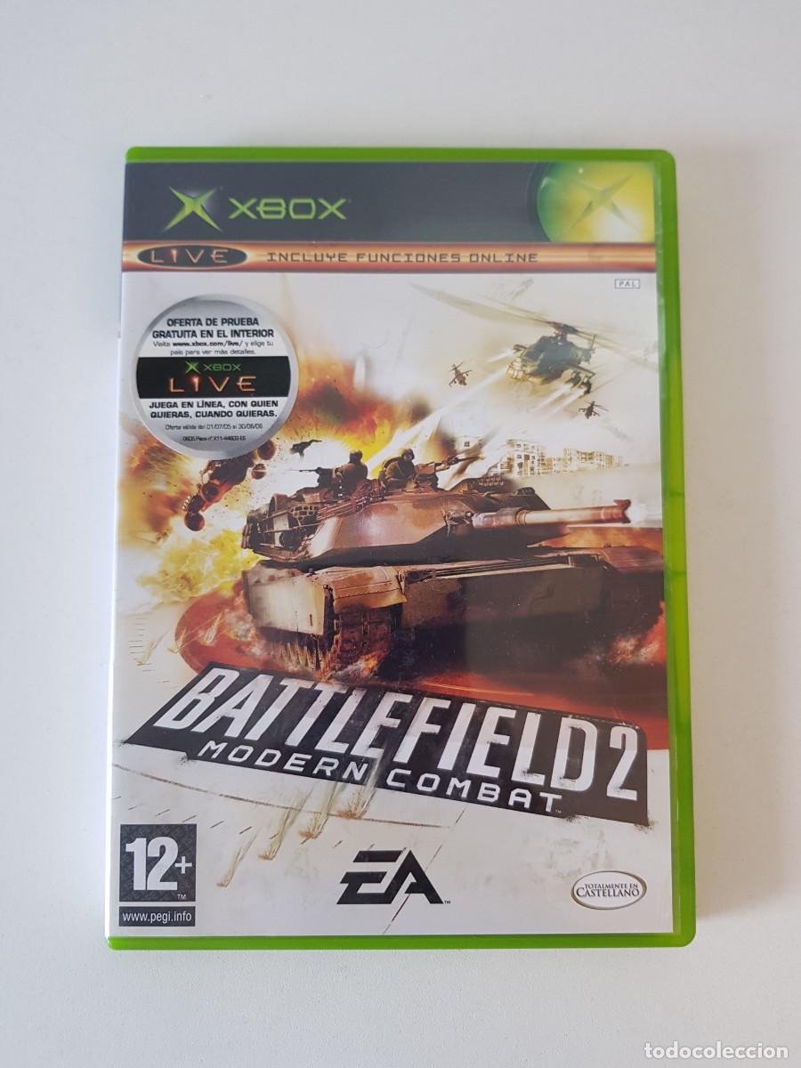 Videojuegos y consolas: Battlefield 2 Modern Combat Microsoft Xbox Pal Espa&ntilde;a Completo Original EA