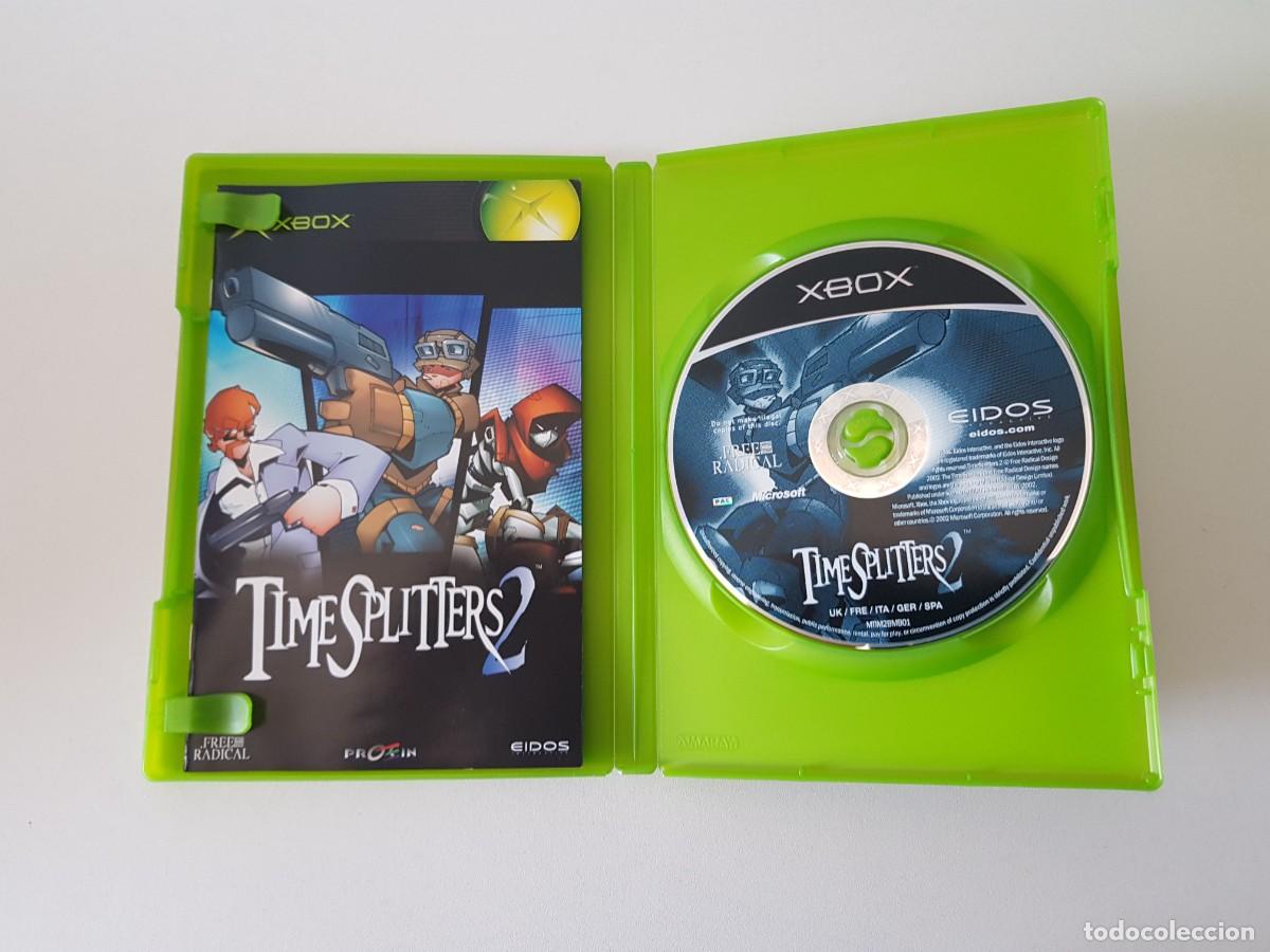 Videojuegos y consolas: Time Splitters 2 Microsoft Xbox Pal Espa&ntilde;a Completo Original Eidos Free Radical - Foto 5